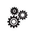 Gear vector icon illustration design Royalty Free Stock Photo