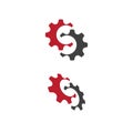 Gear vector icon illustration design Royalty Free Stock Photo