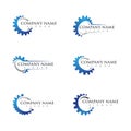 Gear vector icon illustration design Royalty Free Stock Photo