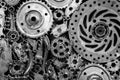 Gear wheel metal pattern