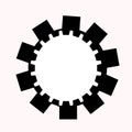 Gear wheel, technology, sign, mechanism, industrial, communication