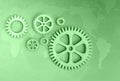 Gear wheels Royalty Free Stock Photo