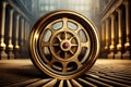 Gear, which is a rotating circular machine part