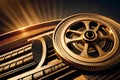 Gear, which is a rotating circular machine part