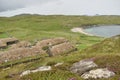 Gearrannan Blackhouse Village, on the Isle of Lewis Royalty Free Stock Photo