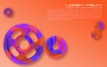 Gears. Abstract background for technical webpage. Vector illustration