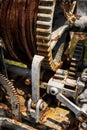 Gears and Cable Royalty Free Stock Photo