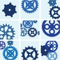 Gears and cogs illustration