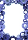 Gears frame Royalty Free Stock Photo