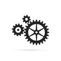 gears icon like part of machinery or mechanism