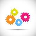 Gears Illustration Royalty Free Stock Photo