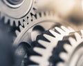 Gears industrial background Royalty Free Stock Photo