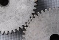 Gears macro Royalty Free Stock Photo