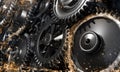 Gears mechanical metal industry
