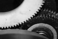 Gears in motion Royalty Free Stock Photo