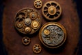 gears for repairing internal mechanism and clockwork of old watches