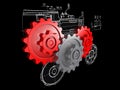 Gears Royalty Free Stock Photo