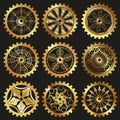 The gears Royalty Free Stock Photo