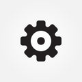 Gears vector icon illustration graphic design. Royalty Free Stock Photo