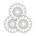 gears wheel engine