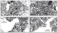 Gebze Turkey City Map in Black and White Color in Retro Style. Outline Map Royalty Free Stock Photo