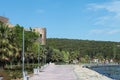 A view of Eskihisar Castle and Beach, Gebze.