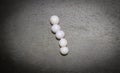 Gecko eggs Royalty Free Stock Photo