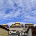 Gedan Songzanlin Tibetan Monastery, Shangri-La Royalty Free Stock Photo