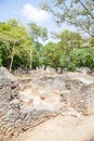 Gede Ruins Royalty Free Stock Photo