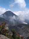 GedeMountain Java volcano Earth Royalty Free Stock Photo