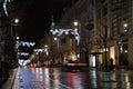 Gediminas Avenue in Vilnius