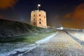 Gediminas Castle Tower on Hill in Vilnius Royalty Free Stock Photo