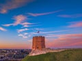 Gediminas castle tower in Vilnius, Capital of Lithuania Royalty Free Stock Photo