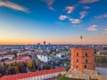 Gediminas castle tower in Vilnius, Capital of Lithuania Royalty Free Stock Photo