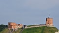 Gediminas castle in Vilnius Europe north