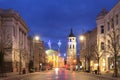 Gediminas prospect and The Cathedral of Vilnius