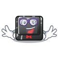 Geek button f8 isolated with the cartoon Royalty Free Stock Photo
