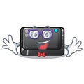 Geek capslock button in the shape character Royalty Free Stock Photo