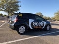 Geek Squad car. Royalty Free Stock Photo