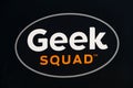 Geek Squad Logo and Trademark Logo Royalty Free Stock Photo