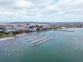 Geelong Waterfront and CBD in Australia Royalty Free Stock Photo