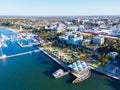 Geelong Waterfront and CBD in Australia Royalty Free Stock Photo