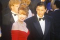 Geena Davis and Jeff Goldbloom at the 62nd Annual Academy Awards, Los Angeles, California Royalty Free Stock Photo