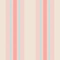 Geep texture pattern vector, pop fabric lines background. Ylassical seamless vertical stripe textile in light and red colors Royalty Free Stock Photo