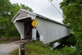 Geeting Covered Bridge in Preble County, Ohio Royalty Free Stock Photo