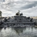 The Gefion Fountain in Copenhagen Royalty Free Stock Photo