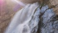 The Geg waterfall. Abkhazia. southern Caucasus