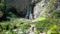 The Geg waterfall. Abkhazia. southern Caucasus