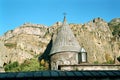 Geghard monastery Armenia Royalty Free Stock Photo