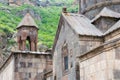 Geghard Monastery in Goght, Kotayk, Armenia. It is part of the World Heritage Site Royalty Free Stock Photo